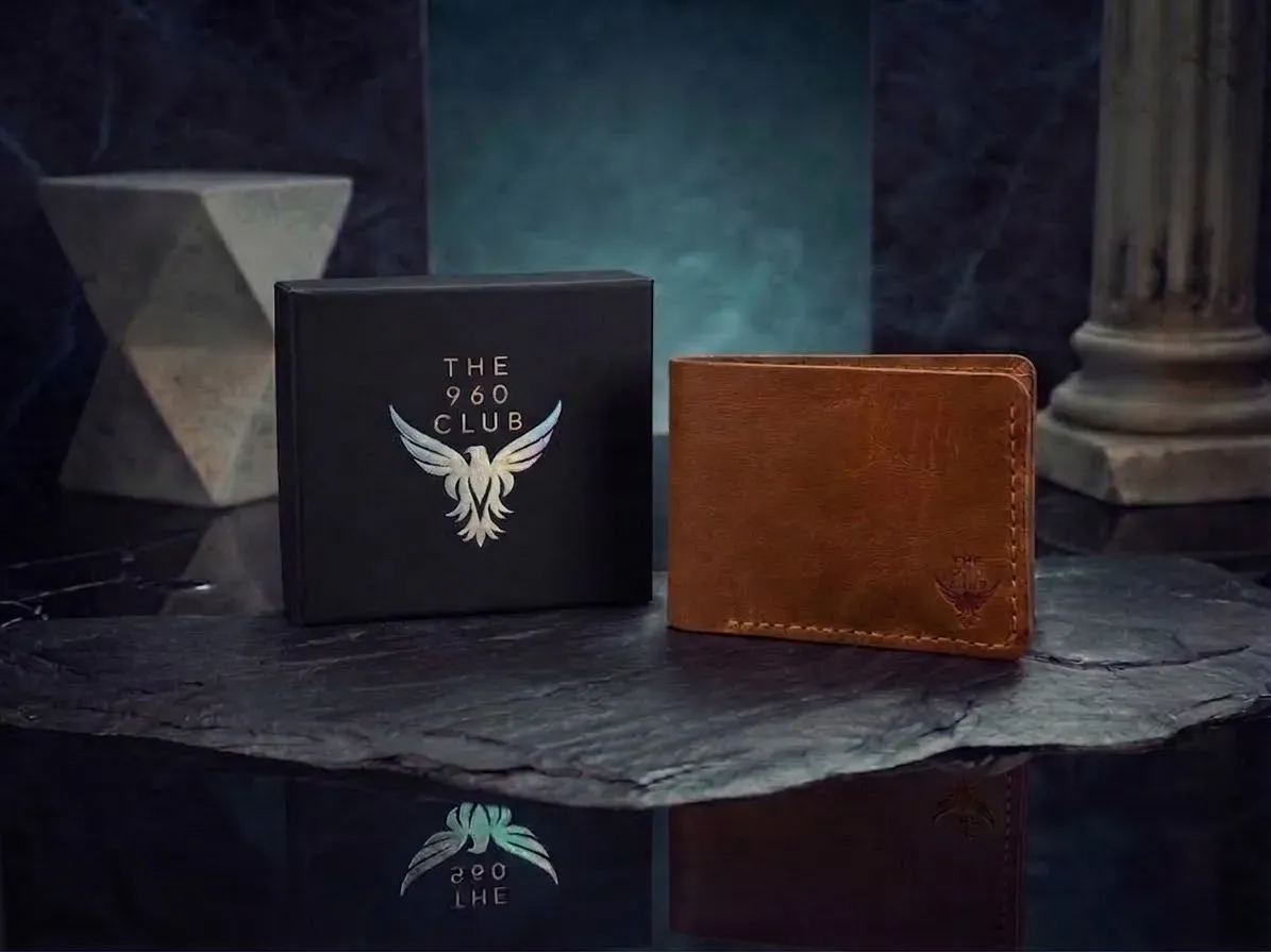 Handmade Cowhide Leather Wallet (light Brown)
