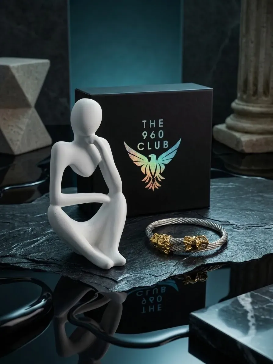 Dragon Headcuff Bracelet (silver and golden mix)