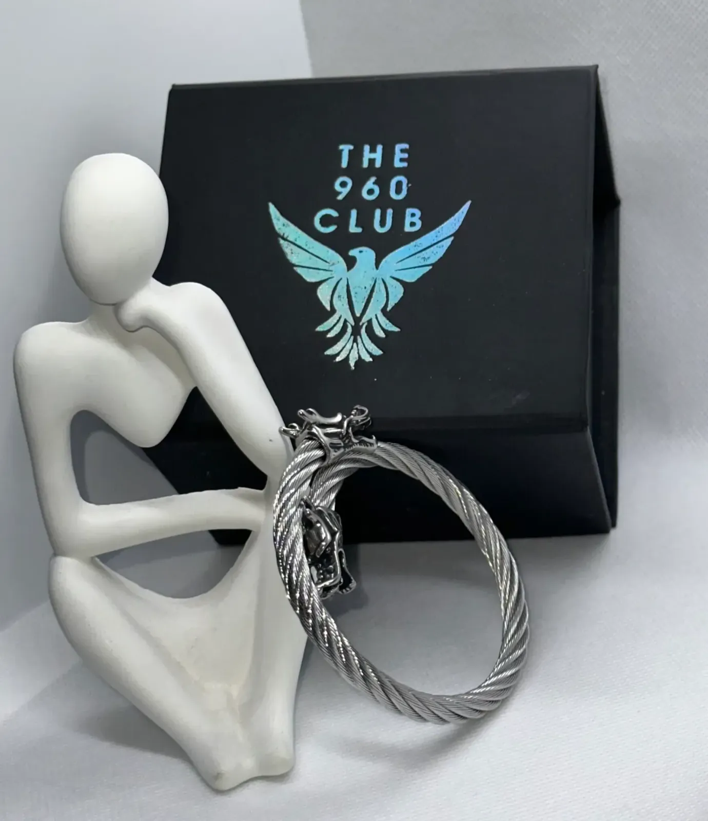 Dragon Headcuff Bracelet (Silver)