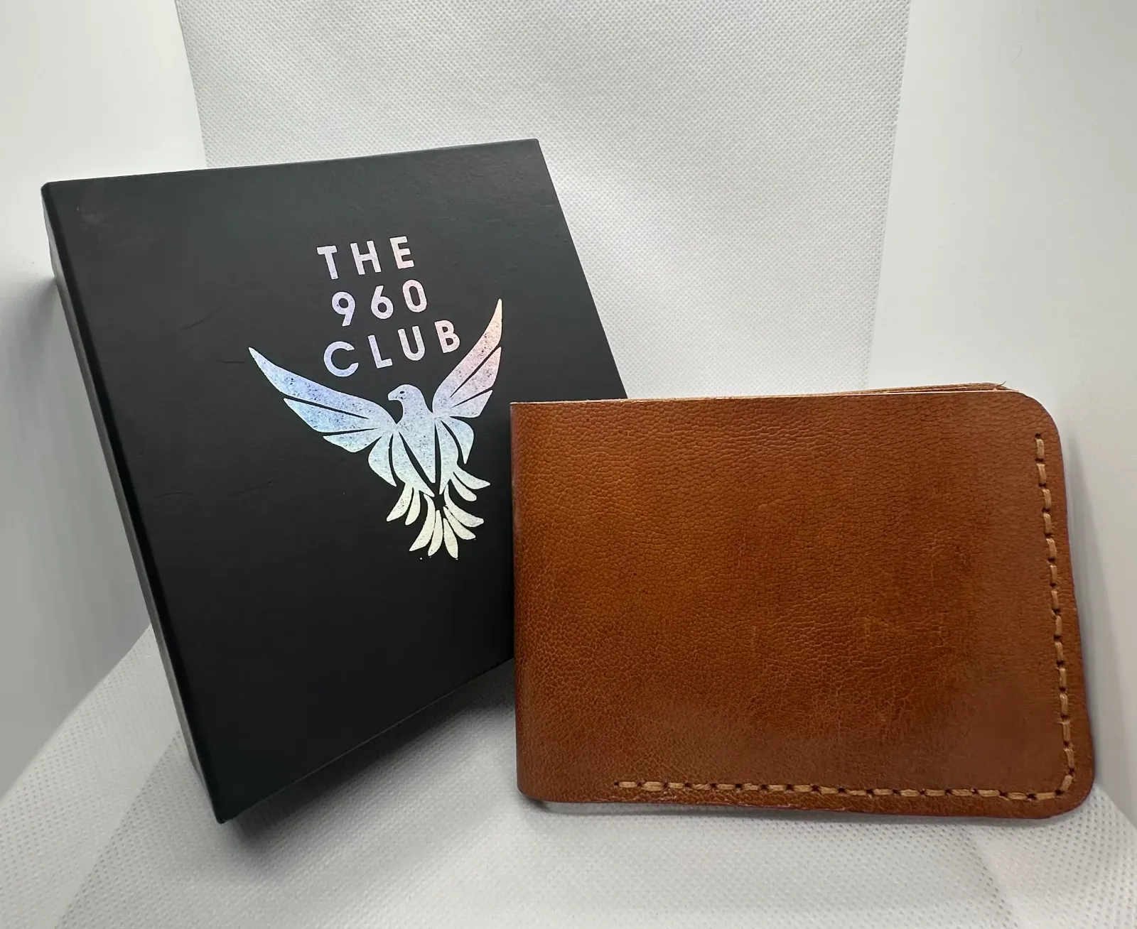 Handmade Cowhide Leather Wallet (light Brown)