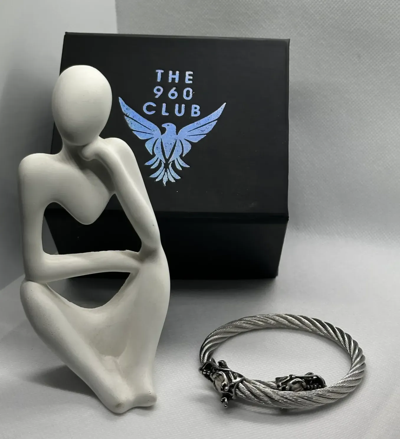 Dragon Headcuff Bracelet (Silver)
